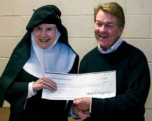 Dan Goggin and Mother Dolores Hart